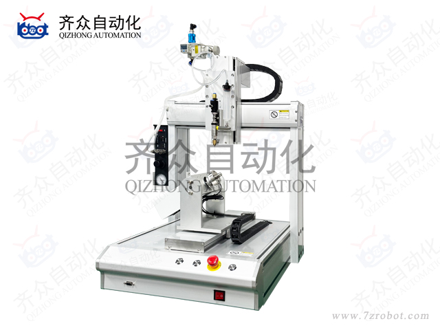 臺(tái)面型膠閥臥式四軸點(diǎn)膠機(jī)