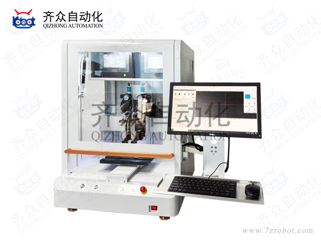 伺服絲桿型雙頭壓電噴射閥視覺點膠機